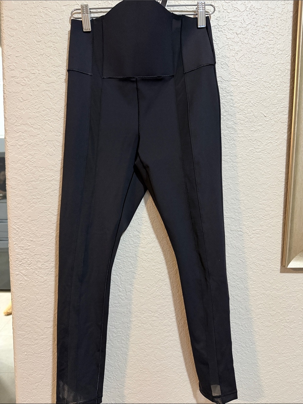 Ivy Park High-Waist Black Ponte Leggings - Women